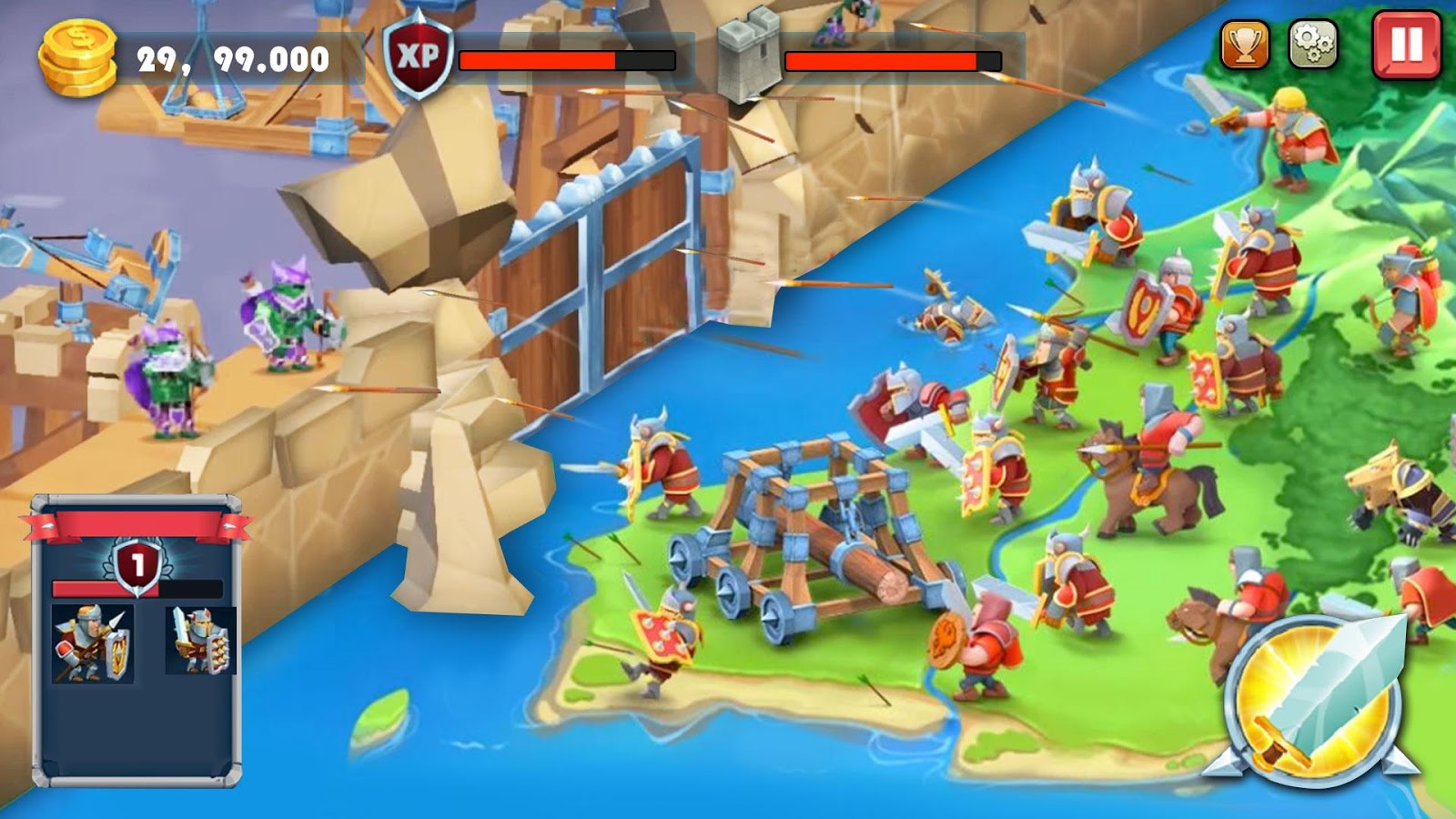 Castle Defense 1.1.8. Скриншот 9