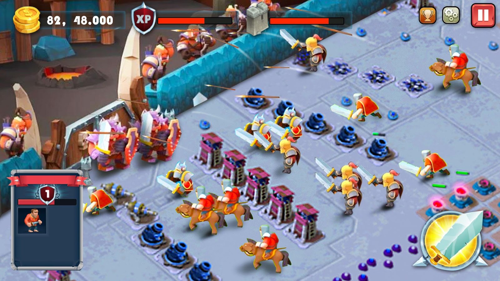 Castle Defense 1.1.8. Скриншот 14