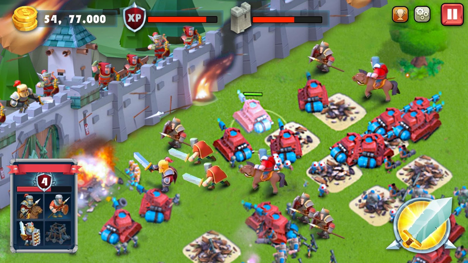 Castle Defense 1.1.8. Скриншот 21