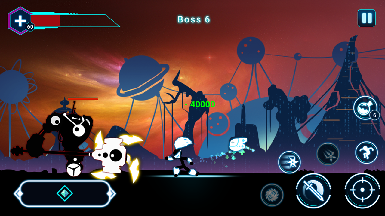 Stickman Ghost 2 8.1.6. Скриншот 4