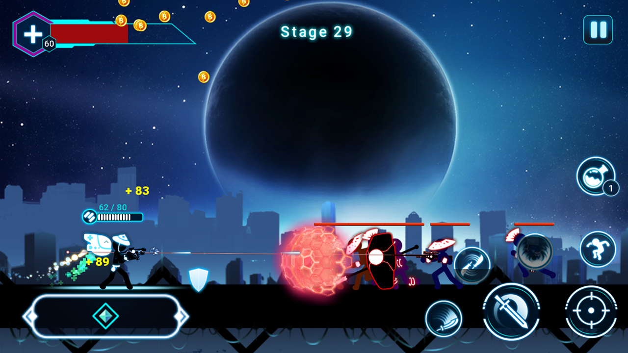Stickman Ghost 2 8.1.6. Скриншот 18