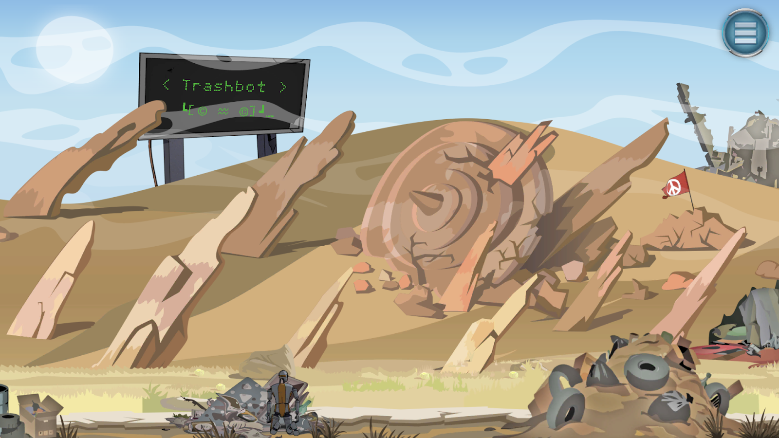 Trashbot – конструктор боевых роботов 1.16. Скриншот 1