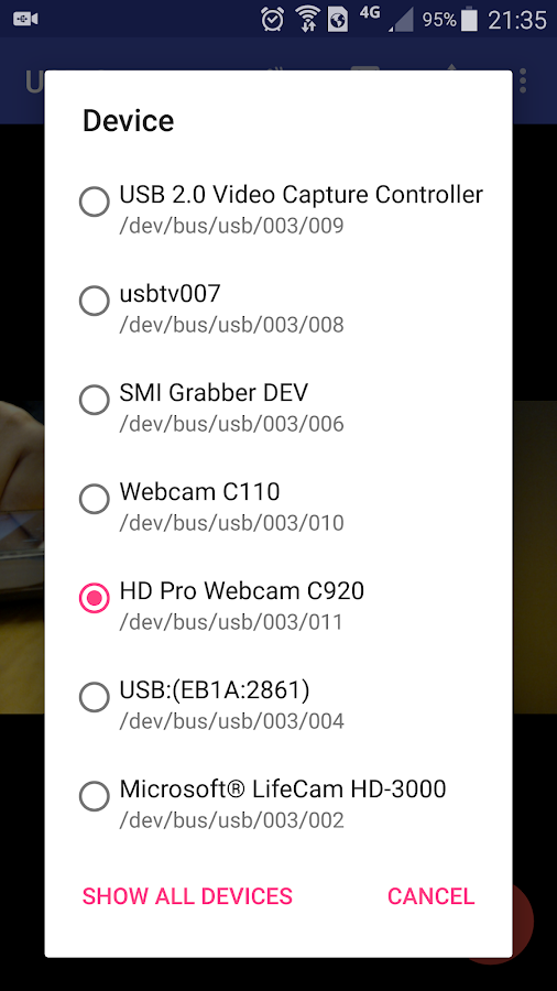 USB Camera 12.2.1. Скриншот 2