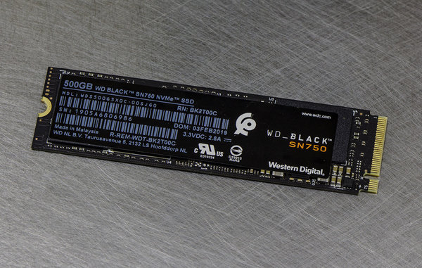 Обзор твердотельного накопителя WD Black SN750 500 Gb — Упаковка, внешний вид. 3