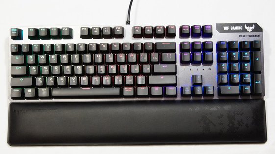 Тест игровой клавиатуры ASUS TUF Gaming K7: механика с огоньком