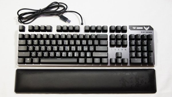Тест игровой клавиатуры ASUS TUF Gaming K7: механика с огоньком