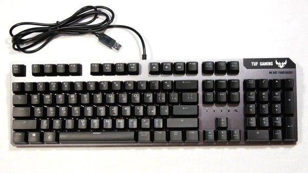 Тест игровой клавиатуры ASUS TUF Gaming K7: механика с огоньком