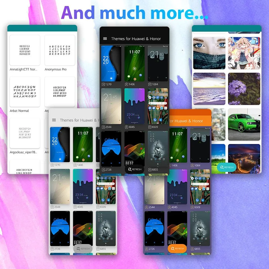 Темы, обои, иконки для Huawei, Honor, EMUI 15.8.0. Скриншот 3