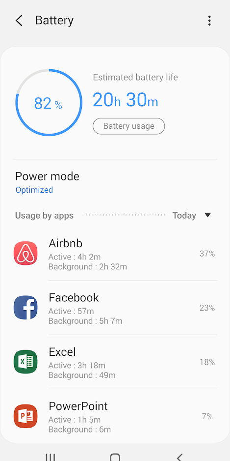 Samsung Обслуживание устройства 13.8.75.40. Скриншот 3