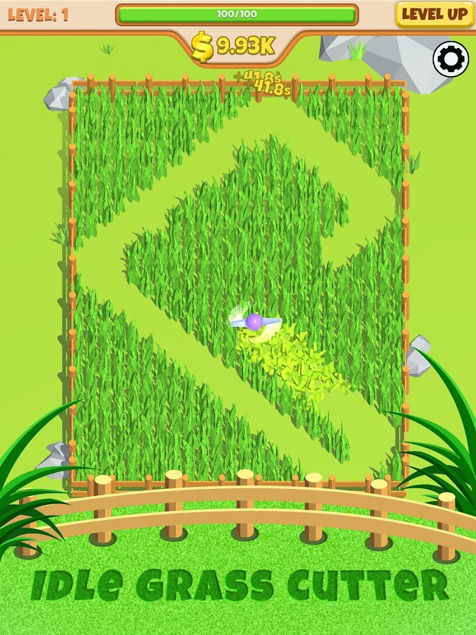 Idle Grass Cutter 1.0.8. Скриншот 7