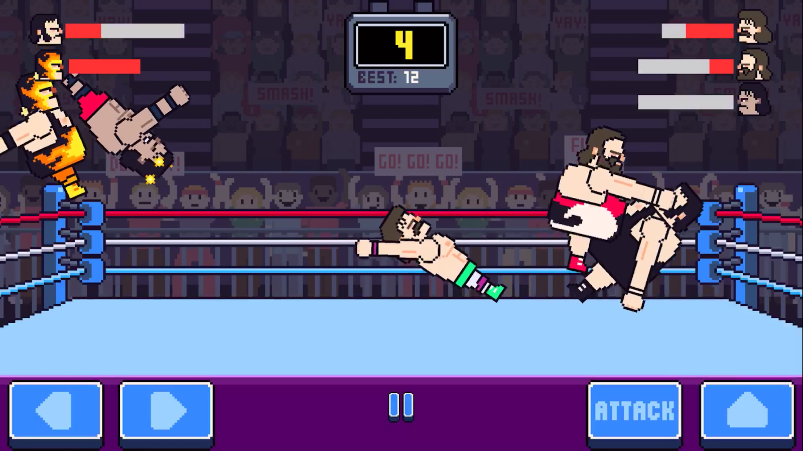 Rowdy Wrestling 1.1.8. Скриншот 6