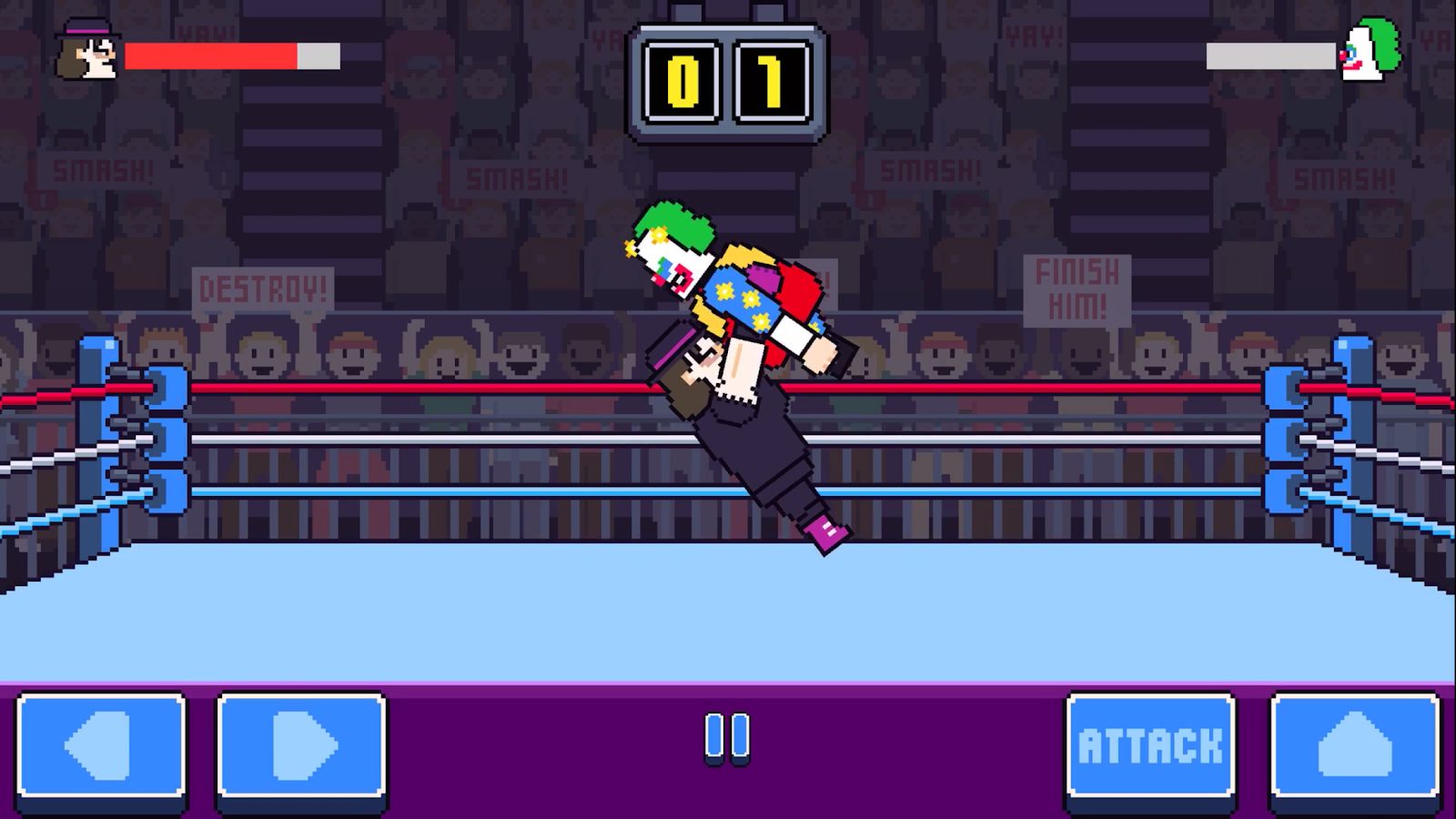 Rowdy Wrestling 1.1.8. Скриншот 10
