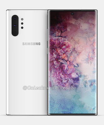 Рендеры Galaxy Note 10 Pro полностью раскрывают дизайн смартфона