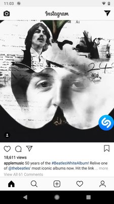 Shazam для Android научился распознавать музыку в приложениях