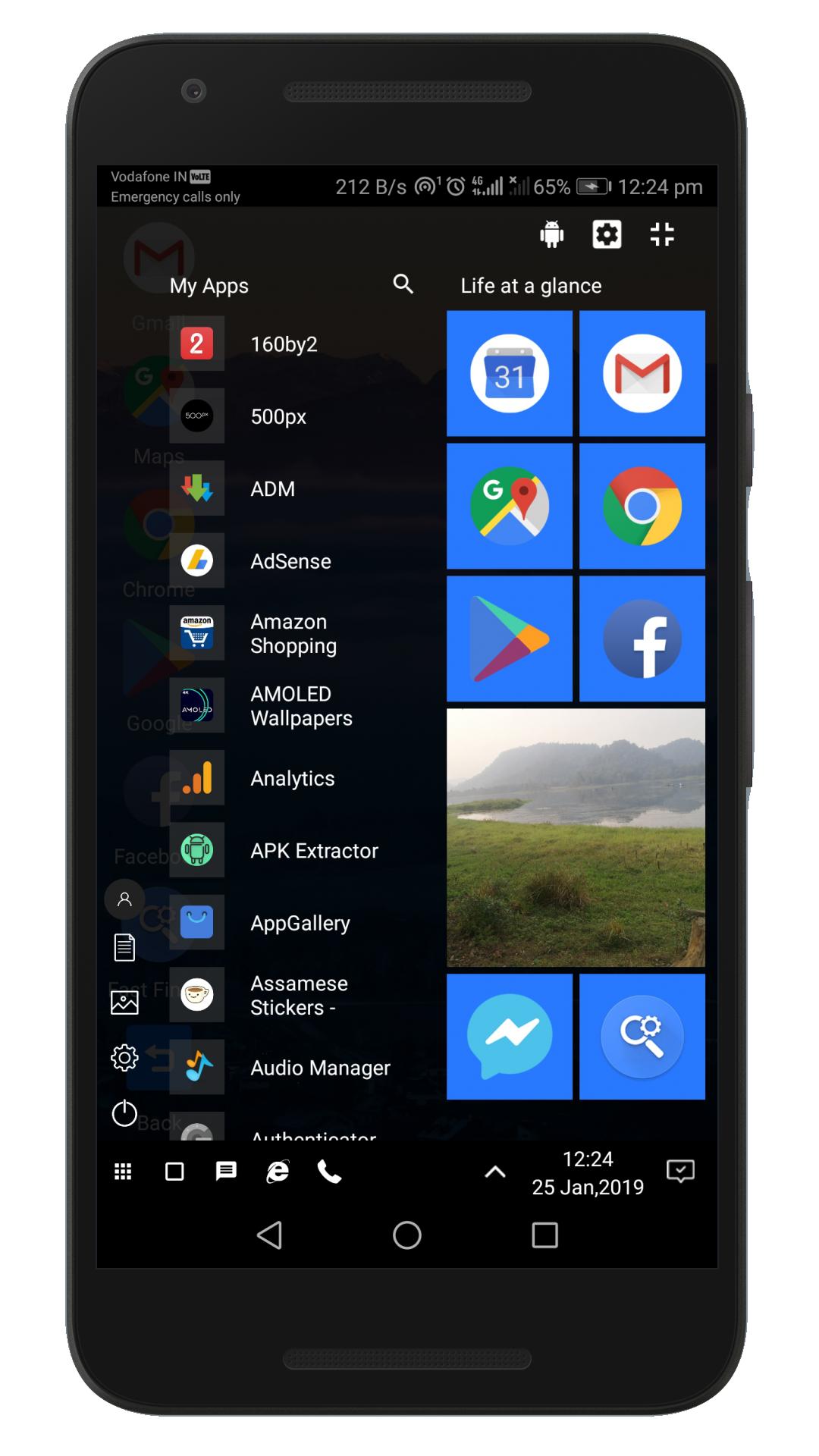 WX Launcher 1.81993S. Скриншот 4