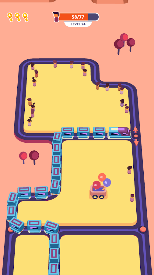 Train Taxi 1.4.44. Скриншот 2