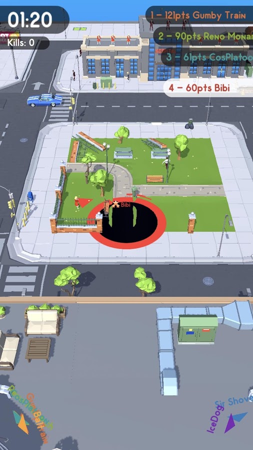 Hole.io 2.50.9. Скриншот 1