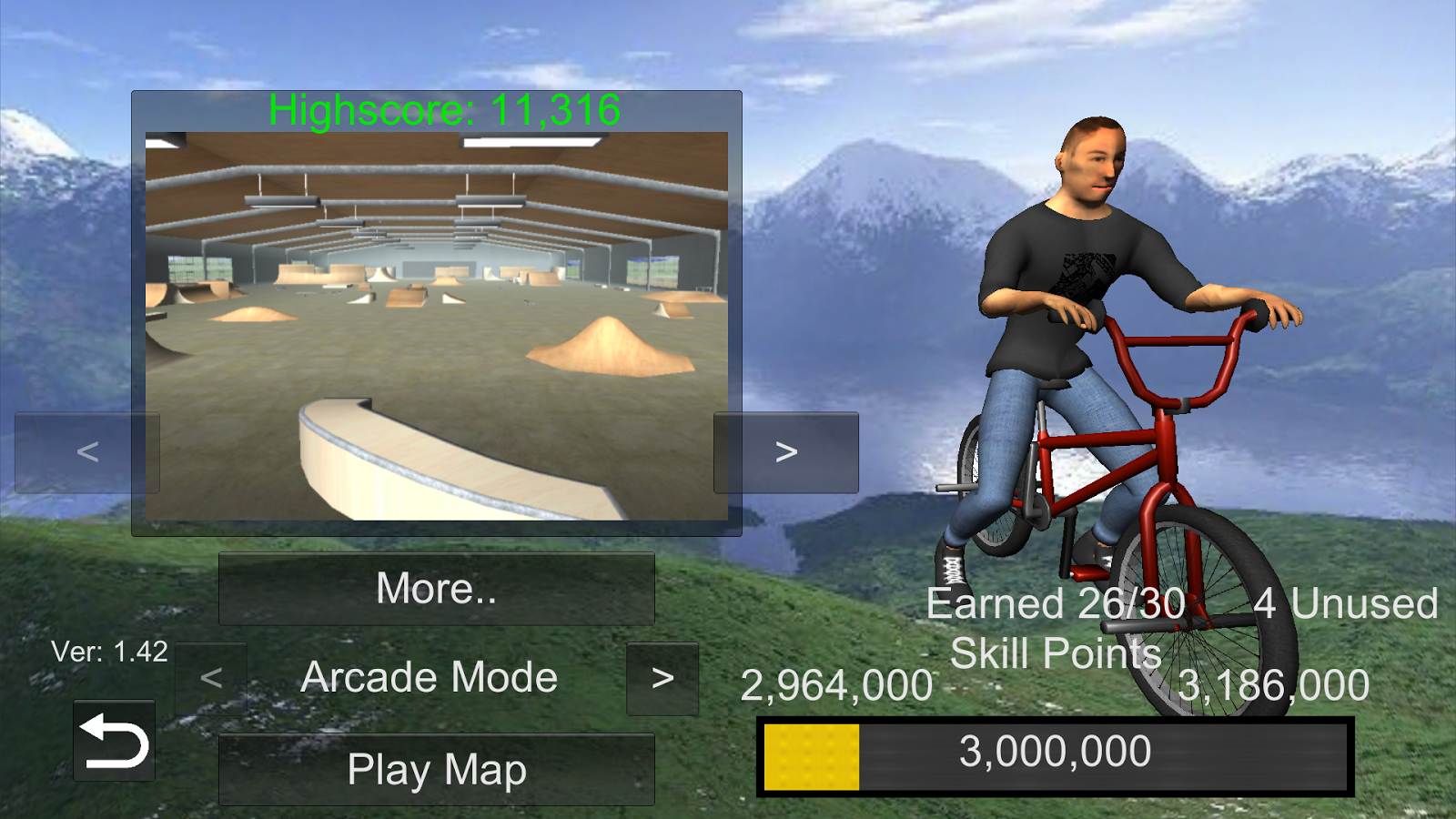 BMX Freestyle Extreme 1.90. Скриншот 7