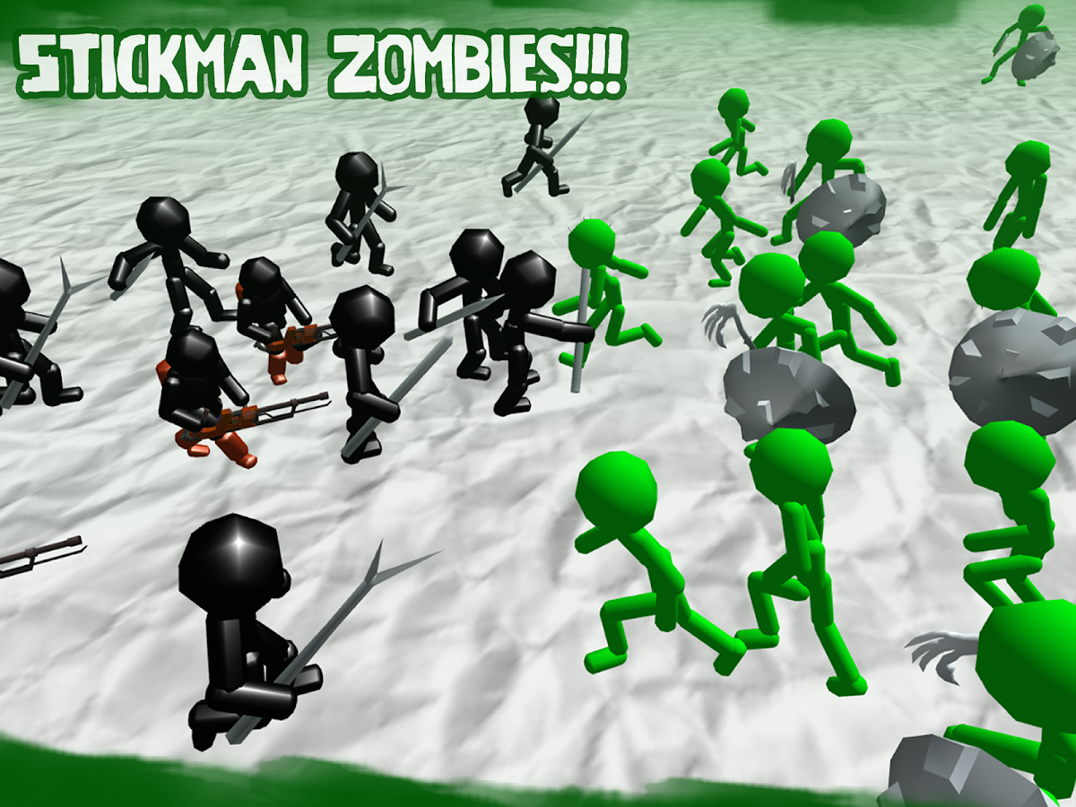 Stickman Simulator: Zombie Battle 1.120. Скриншот 9