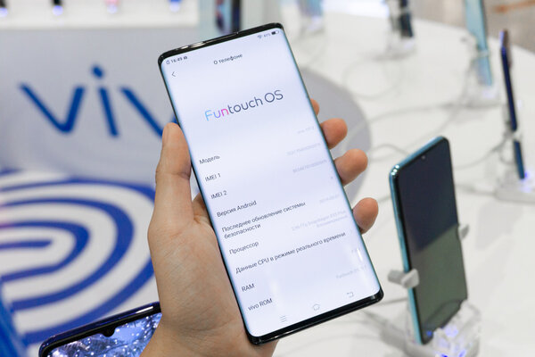 В России представлен Vivo NEX 3 — смартфон без кнопок с камерой на 64 Мп