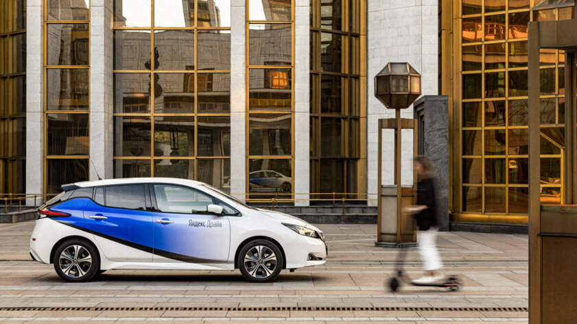 В Яндекс.Драйве появились электромобили Nissan Leaf