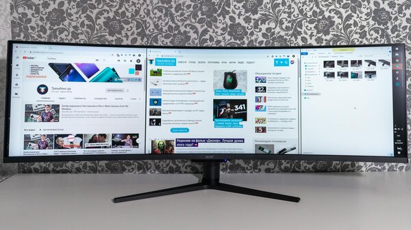 Широкоформатное погружение: обзор Acer EI491CR