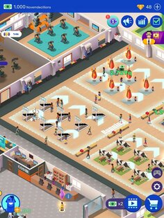 Idle Fitness Gym Tycoon 1.7.9. Скриншот 18