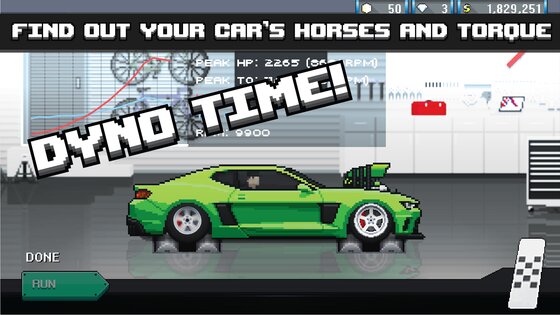 Pixel Car Racer 1.2.5. Скриншот 3