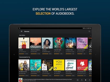 Audible 25.51.14. Скриншот 9