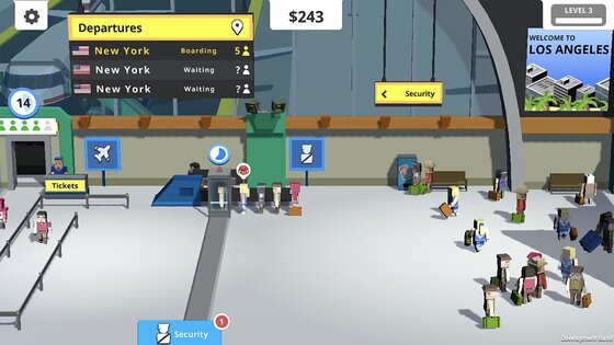 Idle Tap Airport 2.1.2. Скриншот 2