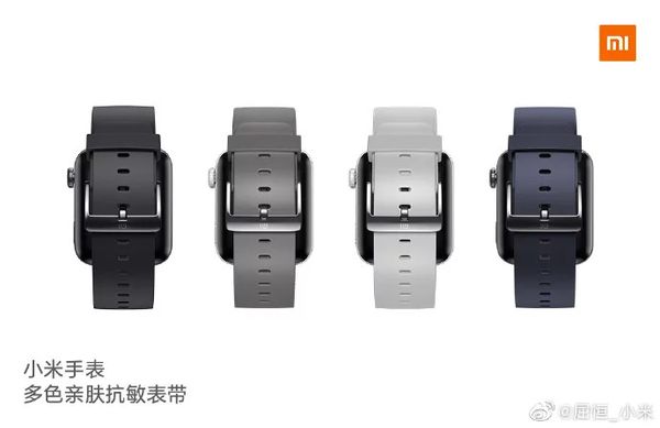 Внимание к деталям: сменные ремешки Xiaomi Mi Watch будут гипоаллергенными и устойчивыми к поту
