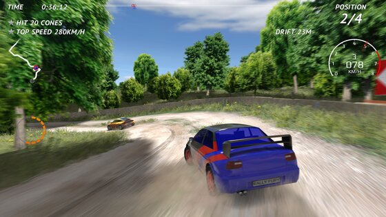 Rally Fury 1.121. Скриншот 3