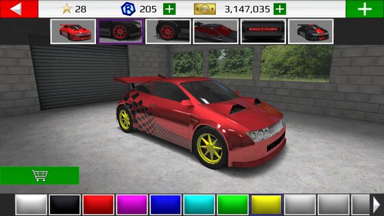 Rally Fury 1.121. Скриншот 12