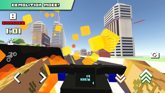 Blocky Moto Racing 1.49. Скриншот 5