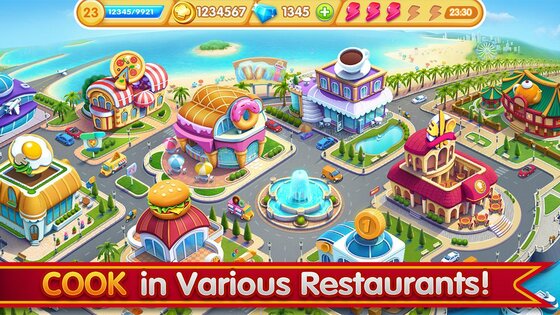 Cooking City 3.85.0.5086. Скриншот 4