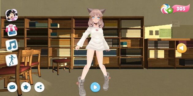 School Girls Dance 2.01. Скриншот 1