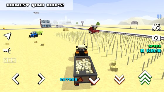 Blocky Farm Racing 1.57. Скриншот 11