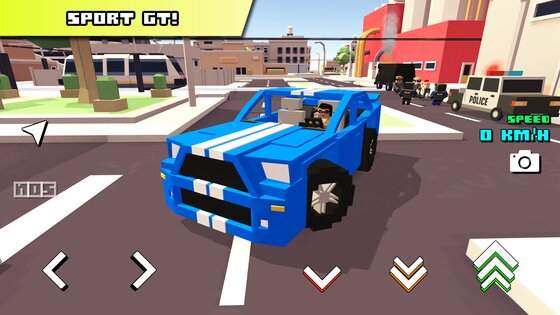 Blocky Car Racer 1.46. Скриншот 9