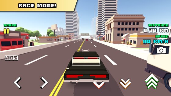 Blocky Car Racer 1.46. Скриншот 10