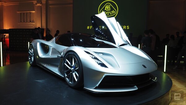 Lotus показала электрический суперкар Evija: он готов к экстремальным скоростям