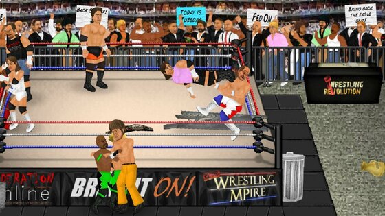 Wrestling Revolution 2.140.64. Скриншот 9