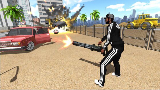 Crime Simulator Real Gangster 1.10. Скриншот 4