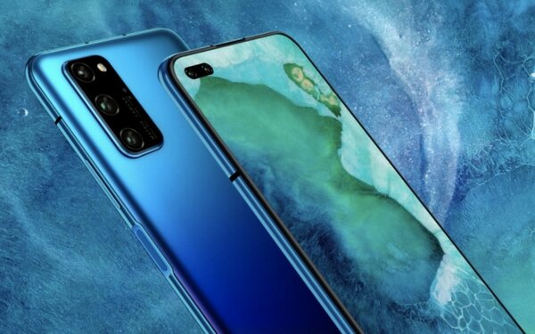Анонсированы HONOR V30 и V30 Pro с 5G и тройной камерой на 40 Мп