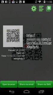 QR сканер штрих-кода 2.0.06. Скриншот 3
