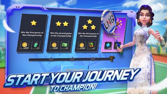 Badminton Blitz 1.18.9.31. Скриншот 17