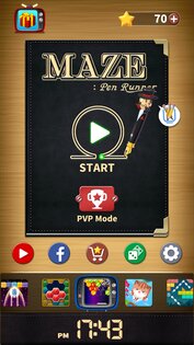 Maze Pen Runner 1.3.4. Скриншот 9