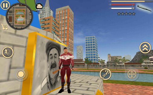 Rope Hero Vice Town 7.2.0. Скриншот 5