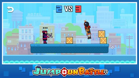 Jump Gun Battle 1.0.4. Скриншот 3