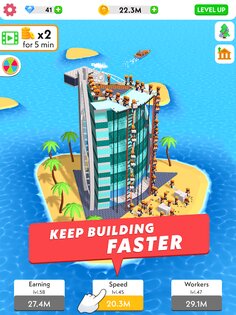 Idle Construction 3D 2.37. Скриншот 9