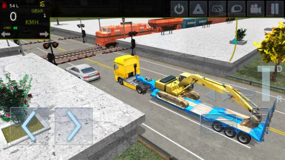 Truck Driving Simulator 1.33. Скриншот 1